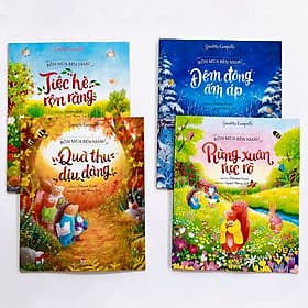 Bộ Sách - Bốn Mùa Bên Nhau - Bộ 4 cuốn - Kim Hye-Jin