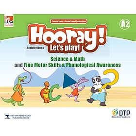 Hooray Let's Play A2 Science & Math and Fine Motor Skills-Phonological Awareness Activity Book - ED
