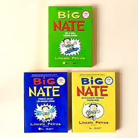 Bộ Truyện Song Ngữ Anh Việt Big Nate (Truyện Hài Hước) - Việt Anh