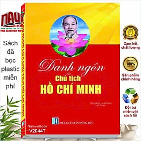 Sách Danh Ngôn Của Chủ Tịch Hồ Chí Minh - V2044T - Việt Chi