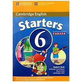 Sách Cambridge Young Learner English Test Starters 6: Student Book - Léa