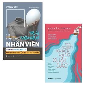 Trải nghiệm nhân viên, Trải nghiệm khách hàng xuất sắc (Bộ) - Saigon Books