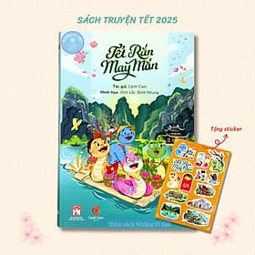 Sách tết 2025 - Tết rắn may mắn