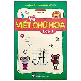 Vở Viết Chữ Hoa Lớp 1 - Trí Đức
