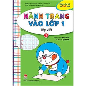 Sách Hành Trang Vào Lớp 1: Tập Viết - Tập 1 - Nhà xuất bản Larousse