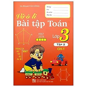 Vở Ô Li Bài Tập Toán Lớp 3 - Tập 2 - Trí