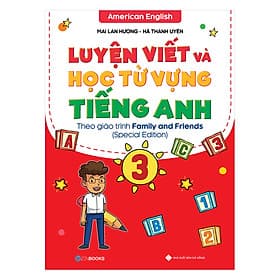 Sách Luyện Viết Và Học Từ Vựng Tiếng Anh Lớp 3