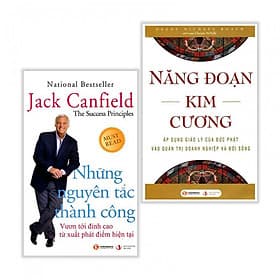 Combo sách doanh nghiệp cần có : Những nguyên tắc thành công + Năng đoạn kim cương - Nguyên