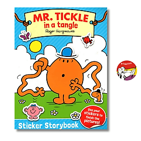 Mr. Tickle in a Tangle: Sticker Storybook by Roger Hargreaves | Children's Activity Book - 