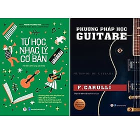 Combo Tự Học Nhạc Lý Cơ Bản + Phương Pháp Học Guitare - HH - Phương Ly