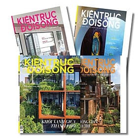 Tạp chí Kiến Trúc và Đời Sống bộ 4 cuốn (từ tháng 5 đến tháng 8 năm 2021) - G