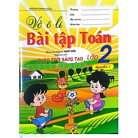 Vở Ô Li Bài Tập Toán Lớp 2 Quyển 1 ( Bám Sát Sách Giáo Khoa Chân trời Sáng Tạo ) - Chà