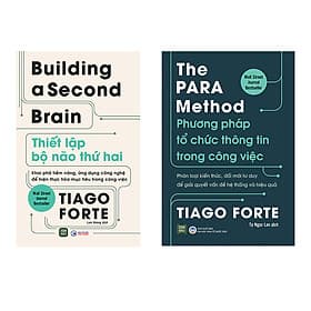 Combo 2 Cuốn Building A Second Brain - Thiết Lập Bộ Não Thứ 2 & The PARA Method - Phương Pháp Tổ Chức Thông Tin Trong Công Việc - Tiago Forte