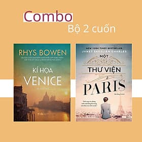 Combo: Văn Học Lãng Mạn: Kí Họa Venice - Tác Giả Cuốn Sách Bán Chạy Nhất New York Times+ Một Thư Viện Paris - Ánh Sáng Của Những Cuốn Sách Bừng Lên Trong Màn Đêm Của Chiến Tranh ( Bộ 2 Cuốn) - Việt An