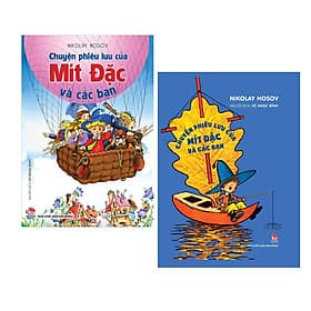 Combo Sách Phiêu Lưu: Chuyện Phiêu Lưu Của Mít Đặc Và Các Bạn + Chuyện Phiêu Lưu Của Mít Đặc Và Các Bạn ( Bìa Cứng) + Poster An Toàn Cho Bé Yêu - Kim Ân