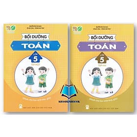 Bồi dưỡng Toán Lớp 5 Tập 1 + Tập 2 (Kết nối tri thức với cuộc sống) - Tri Thức