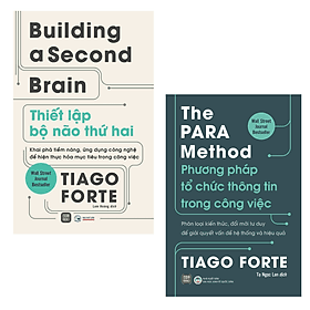 Combo 2 Cuốn Thiết Lập Bộ Não Thứ Hai+ Phương Pháp Tổ Chức Thông Tin Trong Công Việc - Phương Phương