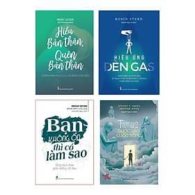 Combo Sách Tâm Lí: Hiệu Ứng Đèn Gas+Thoát Khỏi Tâm Trí Và Bước Vào Cuộc Sống+Bạn Không Ổn Thì Có Làm Sao+Hiểu Bản Thân Quên Bản Thân - Thi Lâm