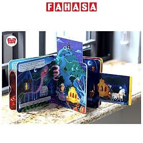 Sách Tương Tác - Sách Chuyển Động - First Stories – Cinderella - Cô Bé Lọ Lem