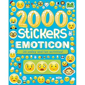 Sách 2000 Stickers Emoticon