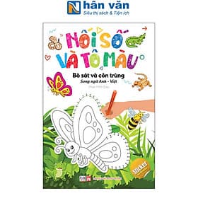 Nối Số Và Tô Màu - Song Ngữ Anh-Việt - Nhiều Chủ Đề - Việt Thư