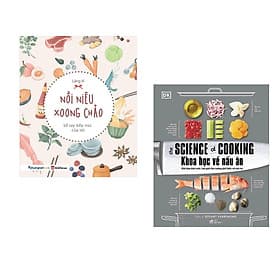 Combo 2Q Kiến Thức về Dinh Dưỡng : Nồi Niêu Xoong Chảo - Sổ Tay Bếp Núc Của Tôi+ Khoa Học Về Nấu Ăn - The Science Of Cooking/ Tặng Kèm Bookmark - Khoa