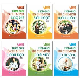 Combo 6 cuốn phong cách Hồ Chí Minh - ndbooks - Minh Minh