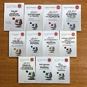 Combo sách Toyota - Trọn bộ 11 cuốn - Bí quyết thành công của doanh nghiệp hàng đầu thế giới (PN-MK) - Do