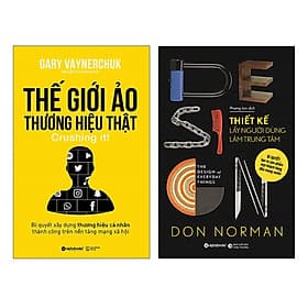 Combo Thế Giới Ảo Thương Hiệu Thật + Thiết Kế Lấy Người Dùng Làm Trung Tâm - Thương Thương