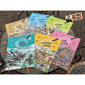 COMBO 6 CUỐN THỬ TÀI TÌM KIẾM – Rosie Heywood & Kamini Khanduri– Thanh Loan dịch -Đông A- NXB Dân Trí - Đàn Thanh