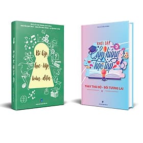 COMBO SÁCH: KHƠI DẬY CẢM HỨNG HỌC TẬP + BÍ KÍP HỌC TẬP TOÀN DIỆN - NXB Dân Trí