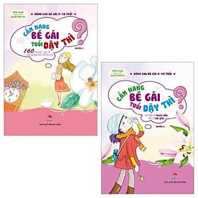 Combo Cẩm Nang Bé Gái Tuổi Dậy Thì - Quyển 1 Và 2 - Kim