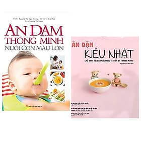 Combo 2 cuốn sách giúp mẹ chăm bé con: Ăn Dặm Thông Minh - Nuôi Con Mau Lớn + Ăn Dặm Kiểu Nhật - Minh Hà