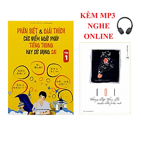 Combo sách - Phân biệt & giải thích các điểm ngữ pháp Tiếng Trung hay dùng sai +101 thông điệp thay đổi cuộc đời phụ nữ - Lâm Tú