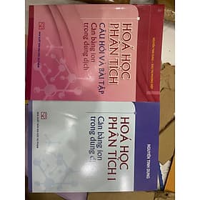 combo 2 cuốn hóa học phân tích lý thuyết và bài tập - Thu