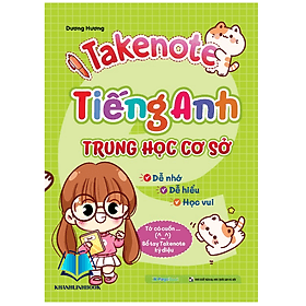 Takenote Tiếng Anh Trung Học Cơ Sở (Gáy lò xo) (MG)