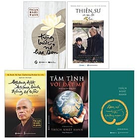 Combo Những Quyển Sách Hay Của Thiền Sư Thích Nhất Hạnh - Hạ