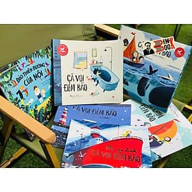 ẤN BẢN KỶ NIỆM 10 NĂM 2025 GỒM 5 TẬP – CÁ VOI ĐÊM BÃO VÀ NHỮNG CÂU CHUYỆN KHÁC – Benji Davies – NXB Kim Đồng - 