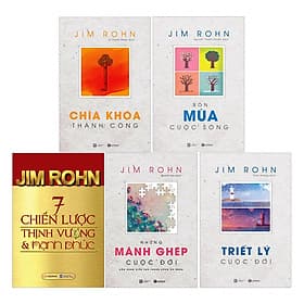 Sách Bộ Jim Rohn (Trọn Bộ 5 Cuốn) - 