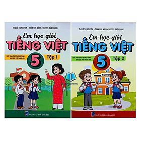 Combo Em Học Giỏi Tiếng Việt Lớp 5 Tập 1 + 2 (Biên Soạn theo chương trình GDPT Mới) - An Vi
