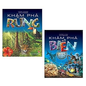 Combo Bách Khoa Thư Về Thiên Nhiên: Khám Phá Rừng + Khám Phá Biển / Tất Tần Tật Kiến Thức Bách Khoa Bổ Ích Cho Bé - Bách Khoa