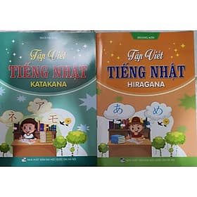 Combo Tập Viết Tiếng Nhật( HIRAGANA +KATAKANA) - Nha Nha
