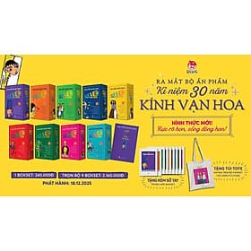 COMBO 9 BOXSET KÍNH VẠN HOA - Bộ Kỉ Niệm 30 Năm - Nguyễn Nhật Ánh - NXB Kim Đồng - Kim Ân