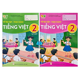 Combo Vở bài tập - Thực hành Tiếng Việt lớp 2 tập 1 + 2 (Kết nối tri thức với cuộc sống) - Tri Thức