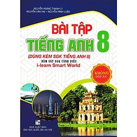 Bài Tập Tiếng Anh Lớp 8 - Không Đáp Án - Bám Sát SGK Cánh Diều I-Learn Smart World - Hồng Ân - An