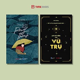 Combo 3 cuốn sách Lời Chỉ Dẫn Của Vũ Trụ + Chưa Kịp Lớn Đã Phải Trưởng Thành + Đợi Mưa, Đợi Gió, Đợi Bình An - Gió