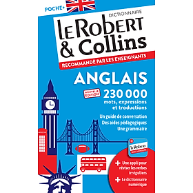 Từ điển tiếng Pháp LE ROBERT & COLLINS POCHE+ ANGLAIS - Robert Plomin