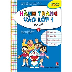 Sách Hành Trang Vào Lớp 1: Tập Viết - Tập 3 - Nhà xuất bản Larousse