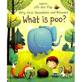 Sách Usborne What is poo?