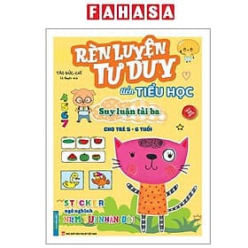 Rèn Luyện Tư Duy Tiền Tiểu Học - Suy Luận Tài Ba - Cho Trẻ 5-6 Tuổi - Minh Minh